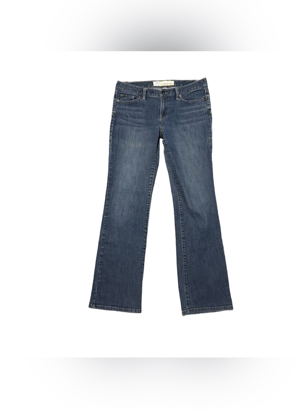Loft Original Bootcut Jeans Women's 8 Denim Medium Wash Low Rise Y2K Casual